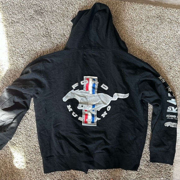 Ford Tops Ford Mustang Zip Up Hoodie Poshmark